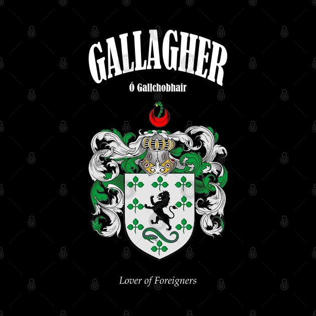 Gallagher Family Coat of Arms Translation and Meaning by Ireland