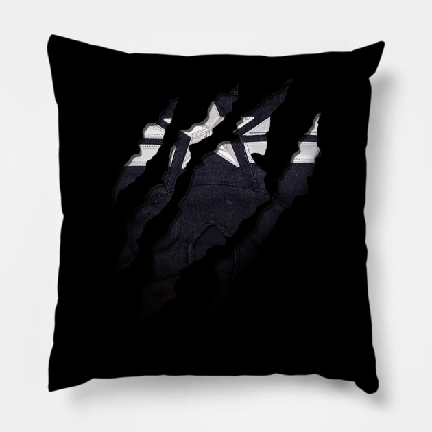Claw series- Captain America Pillow by ms.fits