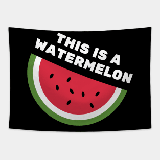 THIS IS A WATERMELON Tapestry