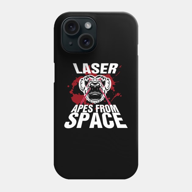 APES FROM SPACE #3 Phone Case by RickTurner