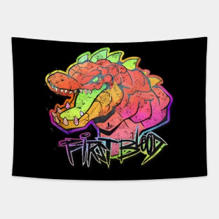 Frist Blood Dino Tapestry