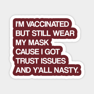 Vaxxed & Masked Magnet