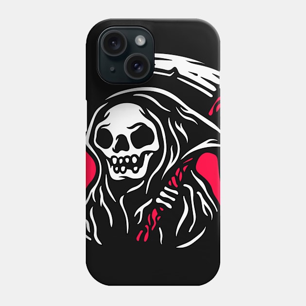 Grim Reaper Phone Case by yellowline