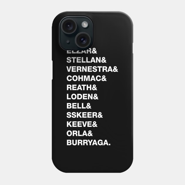 Heroes of THR! Phone Case by Triad Of The Force