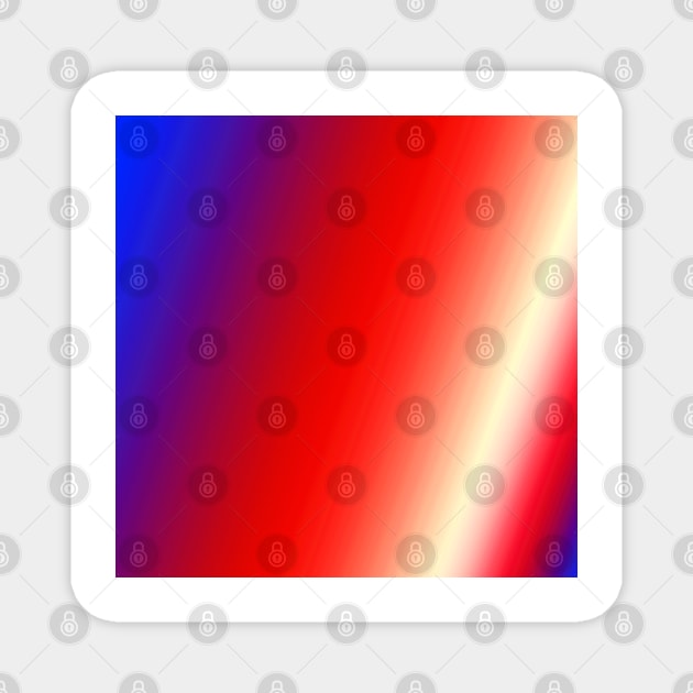 red blue white abstract texture background Magnet by Artistic_st