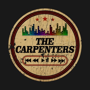 Graphic The Carpenters Name Retro Distressed Cassette Tape Vintage T-Shirt