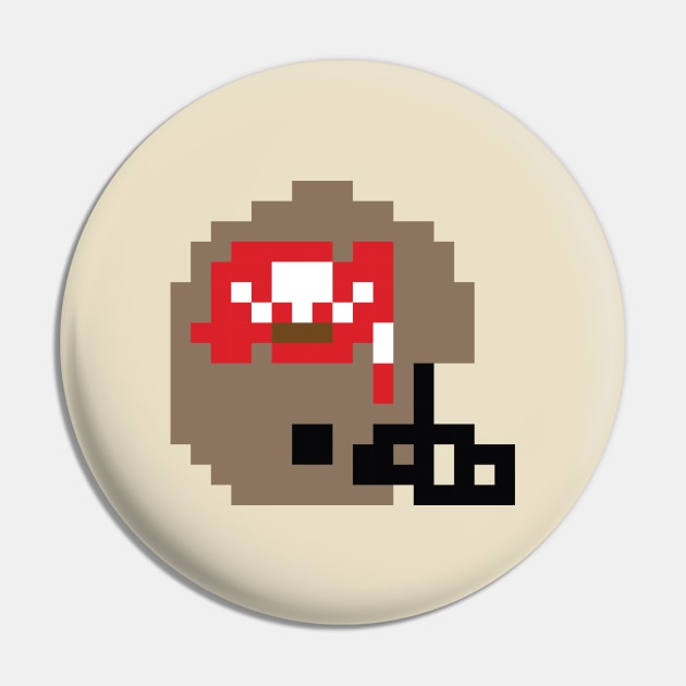 8 Bit Tampa Bay Buccaneers Helmet Pin by N8I