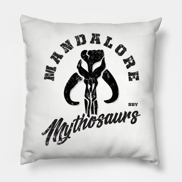 Mandalore Mythosaurs Pillow by MindsparkCreative