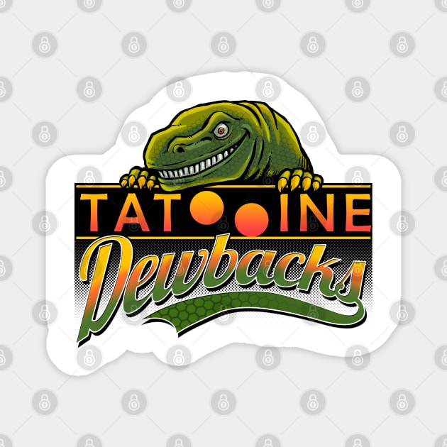 Tatooine Dewbacks Magnet by tonynichols