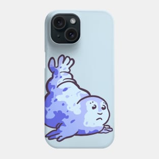 Blue Spotted Seal Phone Case