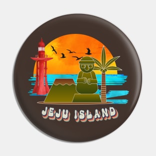 Jeju Island Pin