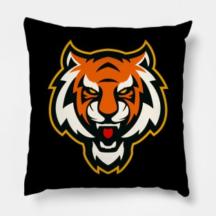 Tiger Head Pillow