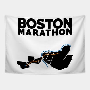 Boston Marathon Tapestry