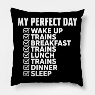 My Perfect Day Video Games Funny Cool Gamer Pillow