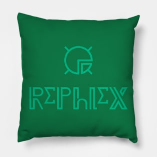 Rephlex (green) Pillow