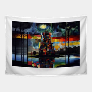 Mondrian Castle Tapestry