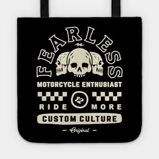 Fearless skull Tote