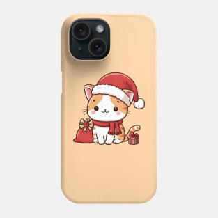 Cute Christmas Kitty Cat Phone Case