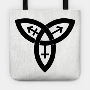 Gender Triquetra Knot Tote