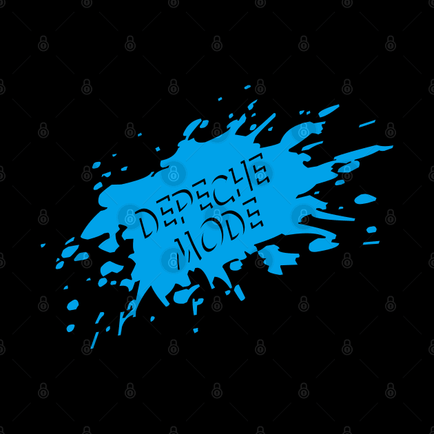 Splatter name of Depeche Mode by Hat_ers