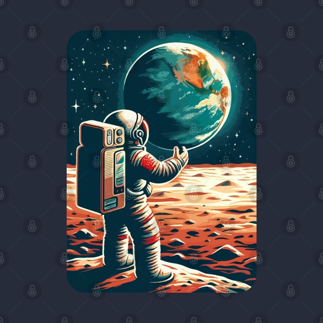 Moon Landing - Astronaut by Yonbdl