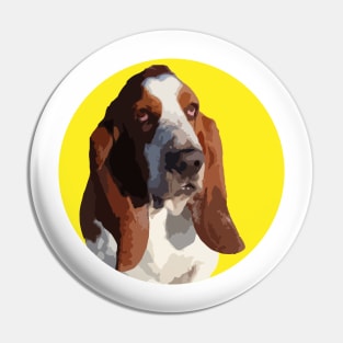 Basset Hound Pin