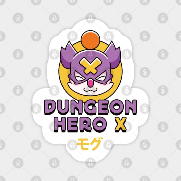 Dungeon Hero X Mog Magnet by Lagelantee