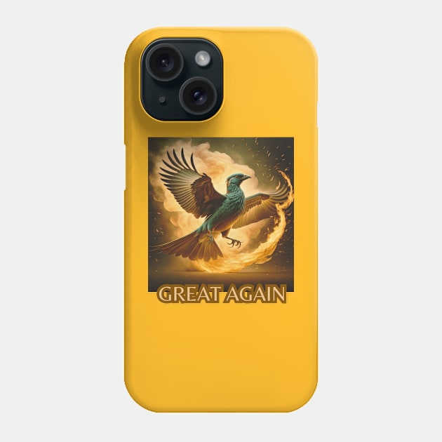 GREAT AGAIN Phone Case by Skandynavia Cora