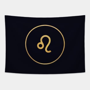 Leo Zodiac Sign Symbol Tapestry