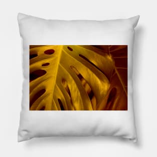 Gold Leaf Pillow