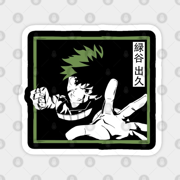 Deku – The Future Number One Hero Magnet by Otaku Vibes