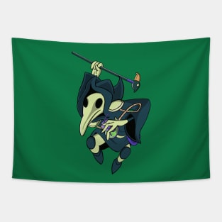 Plague Knight (full color) Tapestry