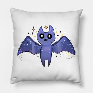 cute purple bat Pillow