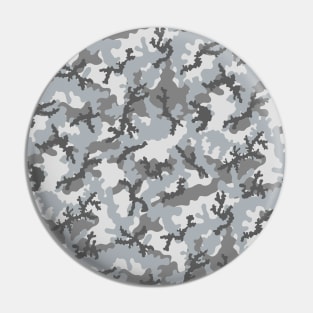 Urban Camouflage Pattern Pin