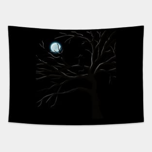 Night Cat Tapestry