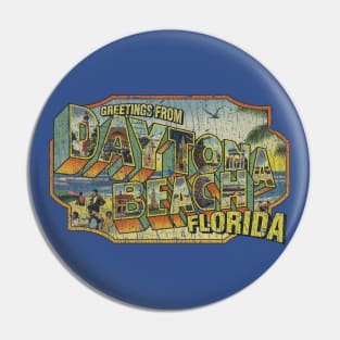 Greetings From Daytona Beach 1960 Pin