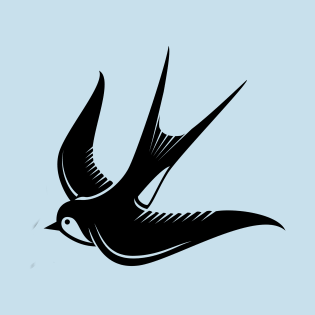 Tattoo Swallow by JonHerrera