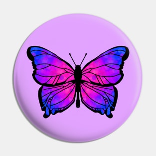 Bi butterfly Pin