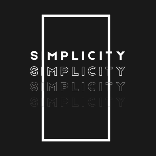 Simplicity Minimal T-Shirt