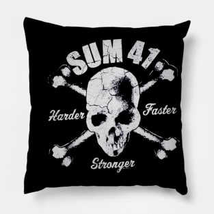 Vintage Sum' 41 Harder Faster Pillow
