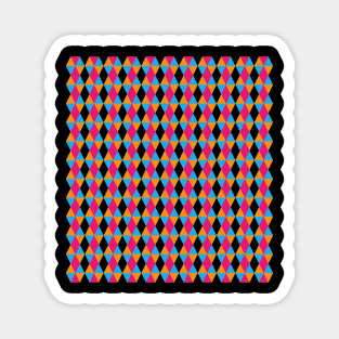 Pattern Design, Cute, Summer, Flower, Colorful Magnet