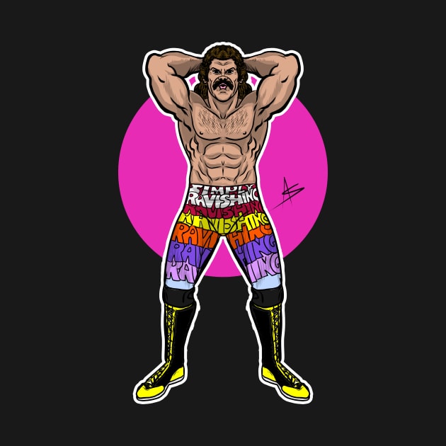 Rick Rude by AJSMarkout