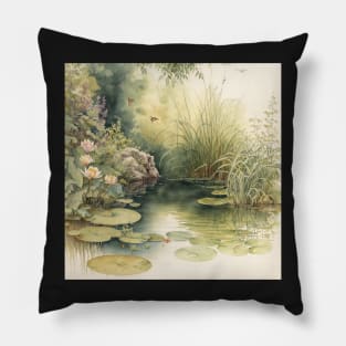 Ornamental Coy Pond Pillow