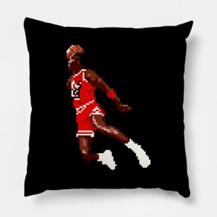 Michael Jordan pixel dunk Pillow