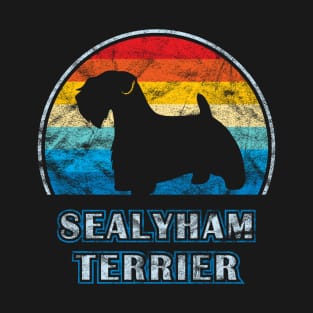 Sealyham Terrier Vintage Design Dog T-Shirt