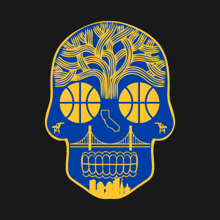 Golden State Sugar Skull T-Shirt