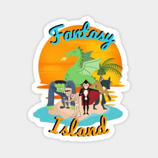 Fantasy Island Magnet