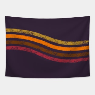 70s retro stripes Tapestry