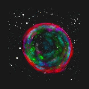 Super Red Space Bubble T-Shirt