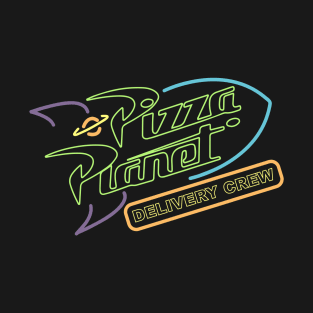 Pizza Planet Delivery Crew - Full Color T-Shirt